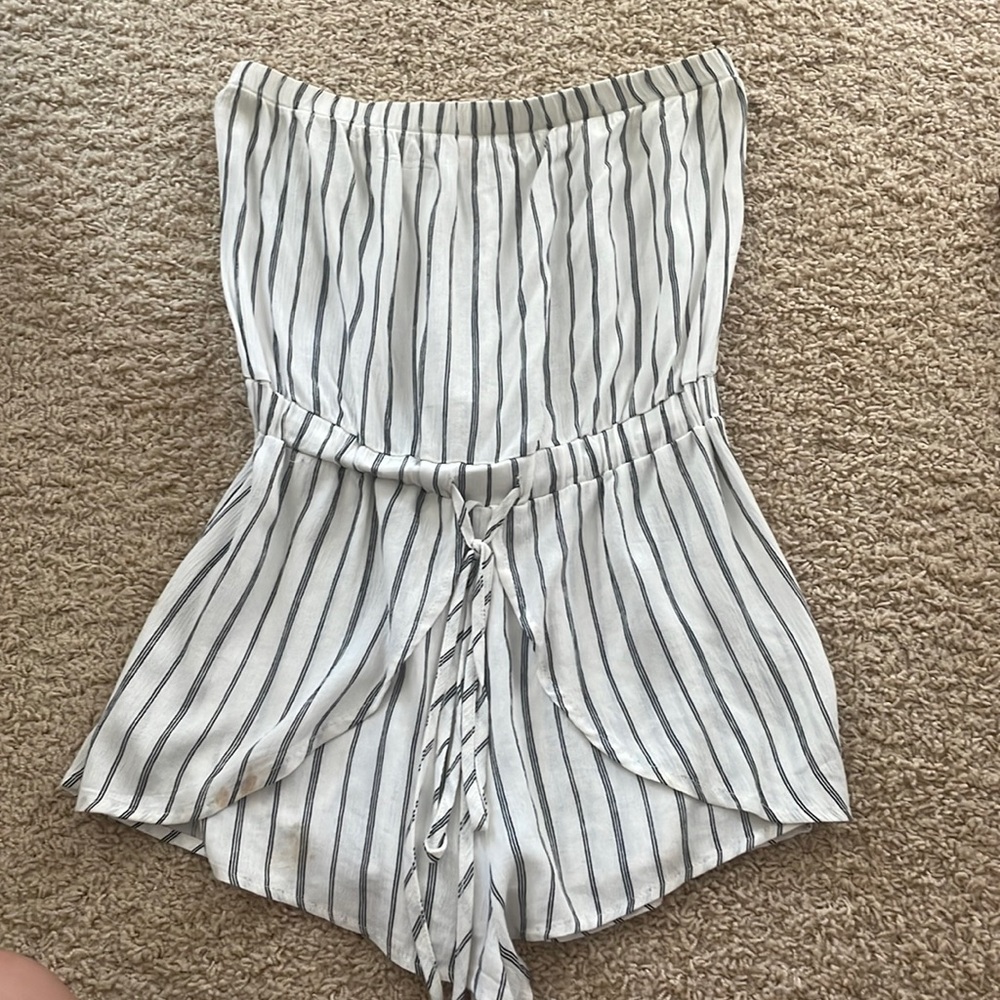 Striped Romper